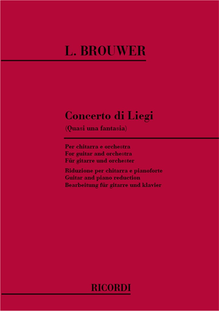 Concerto Di Liegi (Quasi Una Fantasia)